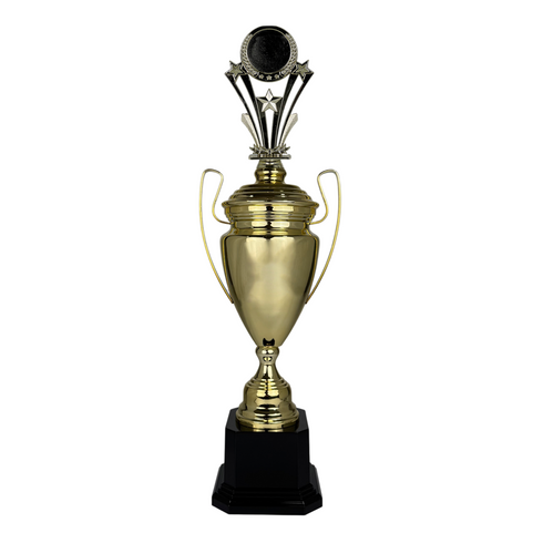 Trofeo de Copa de Metal con Figura Serie M1